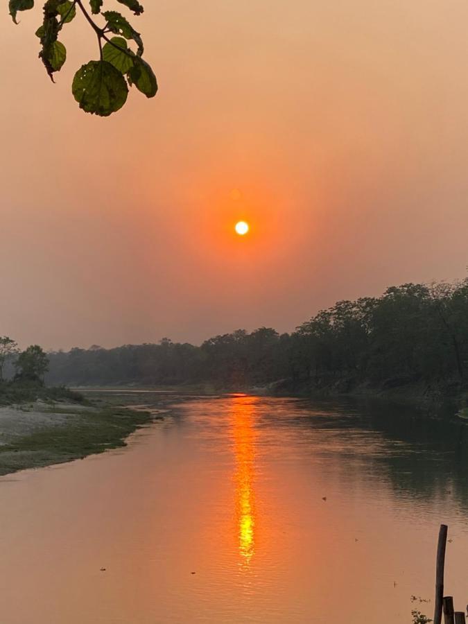 Happy Lemon Tree Lodge Sauraha Exterior foto